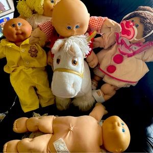5 cabbage patch kids